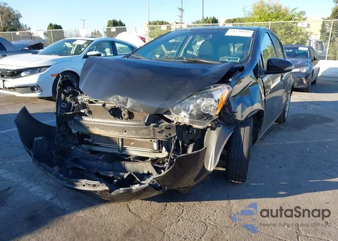 2012 Toyota Prius C Two from USA, damaged, VIN JTDKDTB3XC1017635